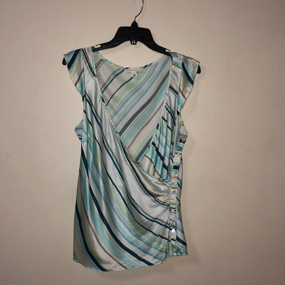 Banana Republic cap sleeve blouse